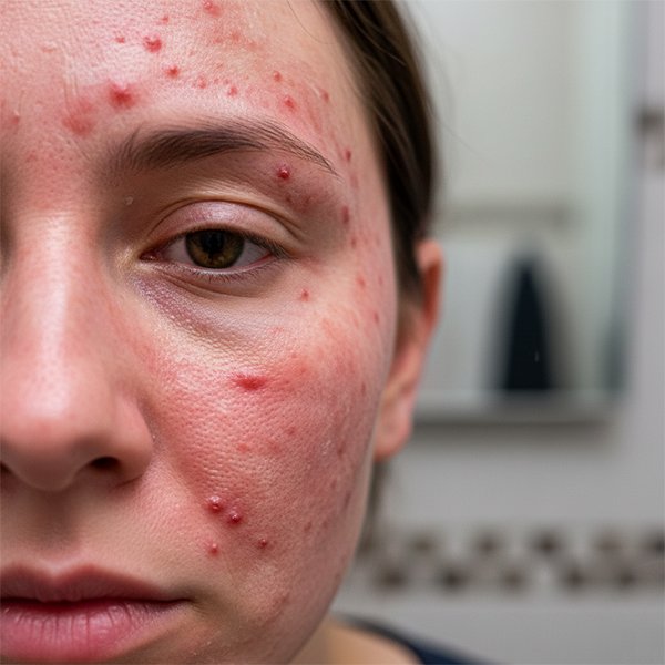 face skin chemical effect